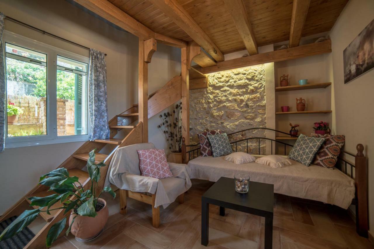 Menecrates Rustic - San Matteo Apartment Agios Matthaios  Luaran gambar