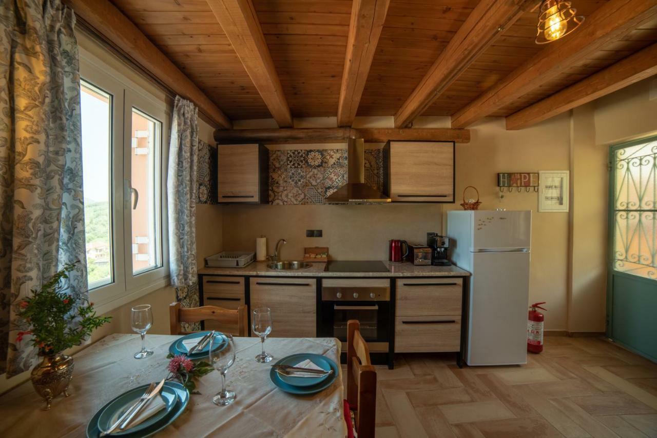 Menecrates Rustic - San Matteo Apartment Agios Matthaios  Luaran gambar