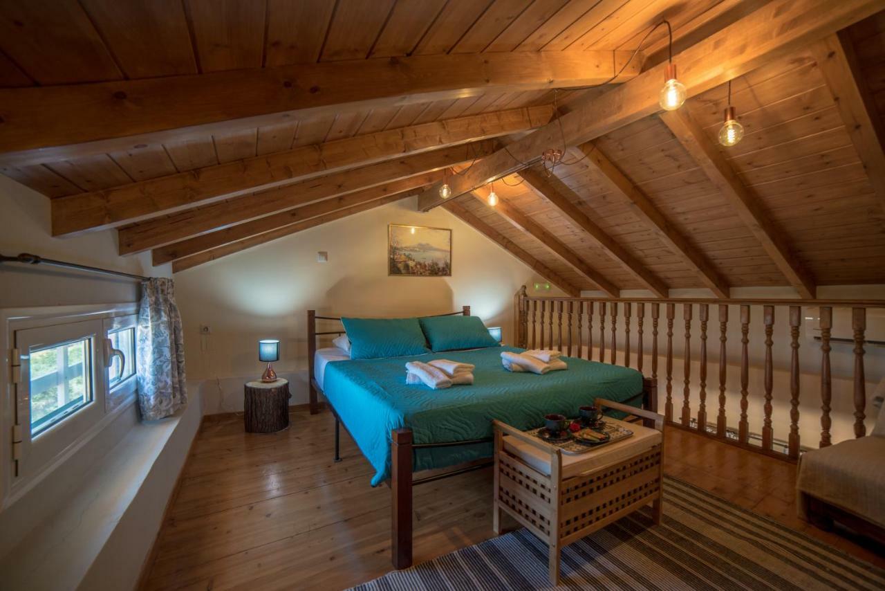 Menecrates Rustic - San Matteo Apartment Agios Matthaios  Luaran gambar